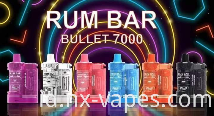 Rum Bar Bullet 7000 5